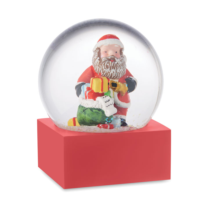 Schneekugel Glasornament - Kolbermoor bedrucken mit Logo