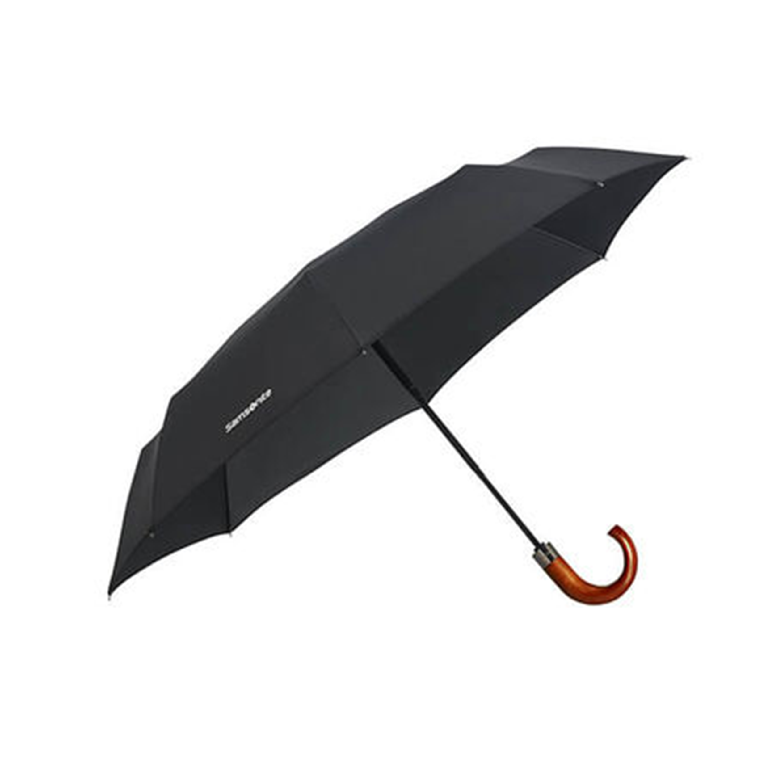 Samsonite Classique en Bois S 3 Sect. Auto O/C Crook - Pliable imprimé avec logo