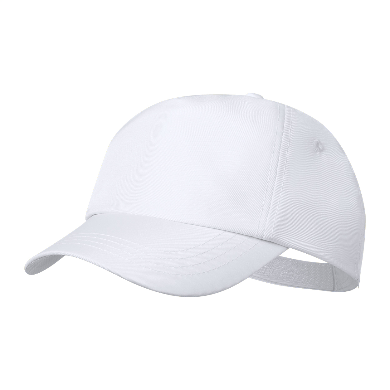 Casquette de baseball Maddux personnalisée en polyester RPET, 5 panneaux