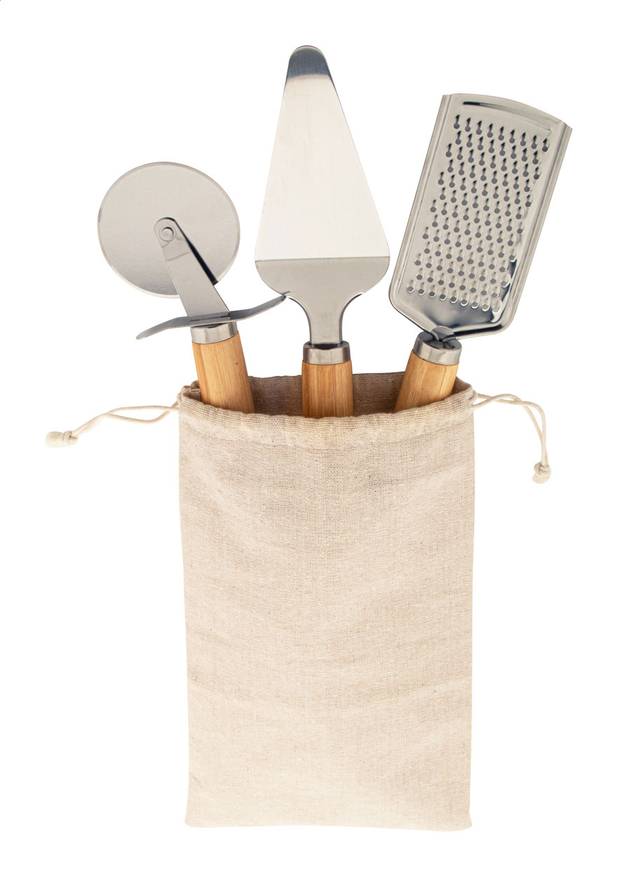 Bambus Pizza Set - Borken