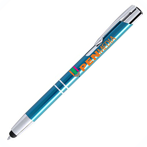 Stylo métal personnalisé avec embout tactile - Simon