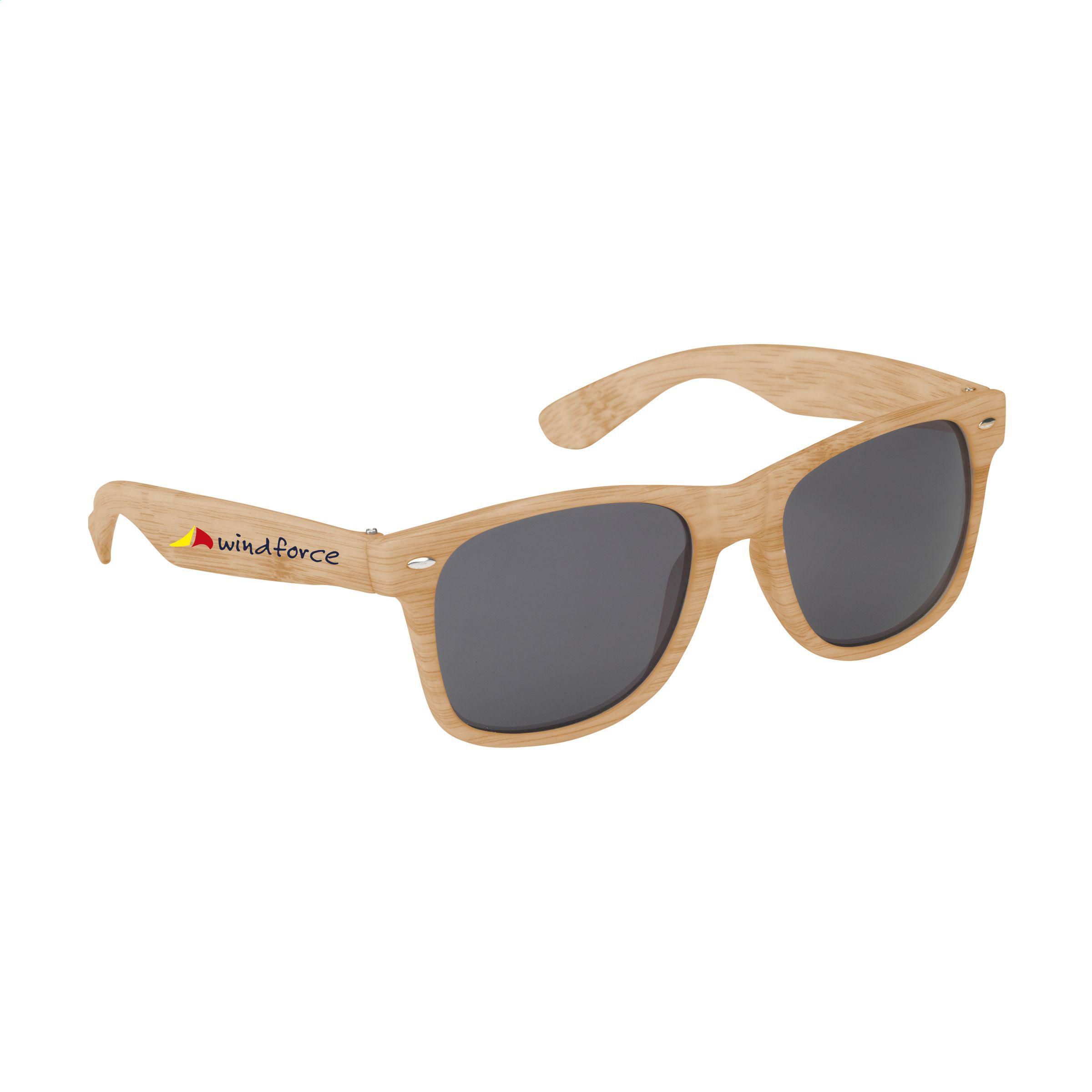 Lunettes de soleil Bamboo Éclat - Kirchberg imprimé avec logo