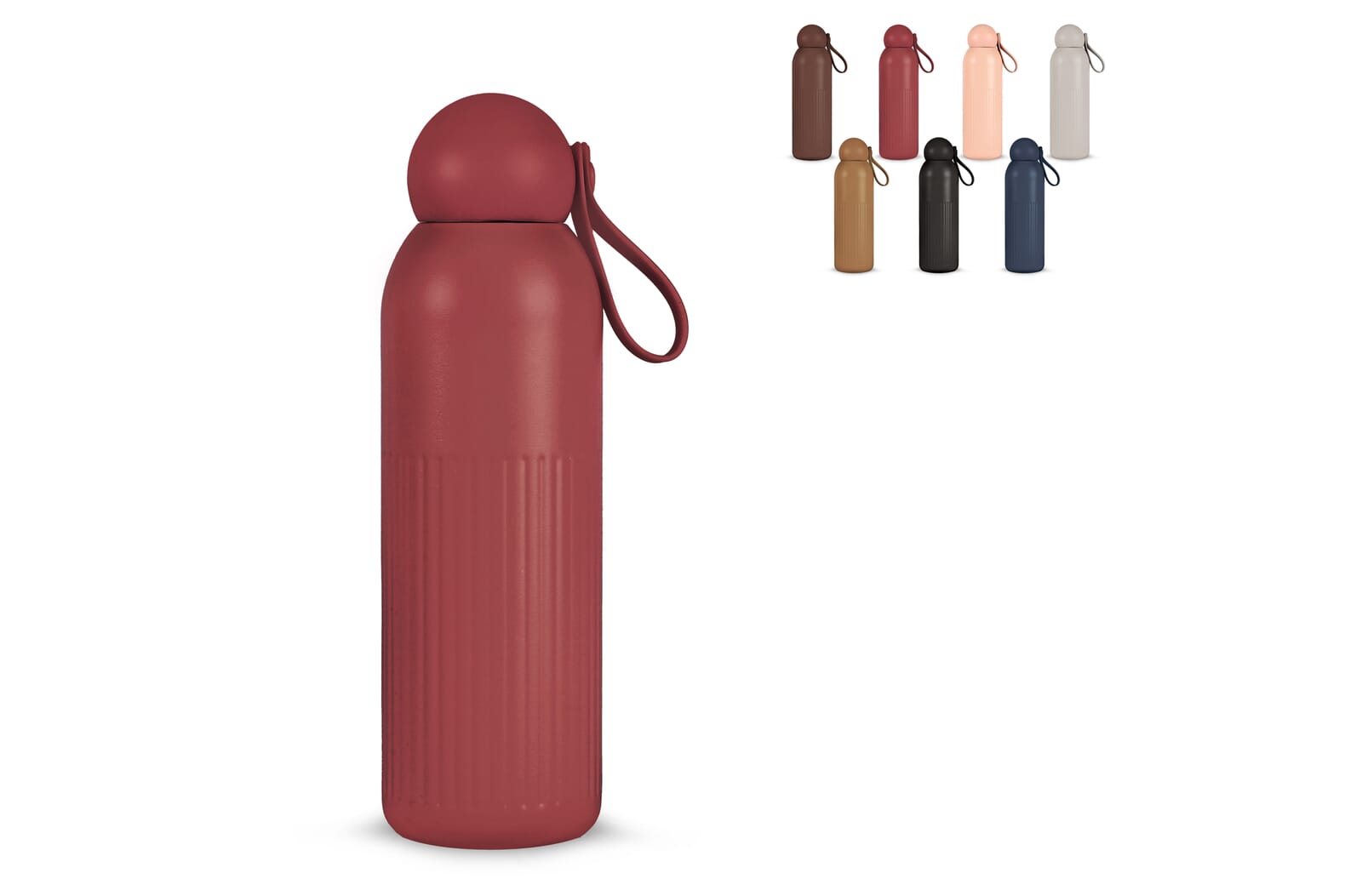 Sagaform Tekla Stahlflasche (recycelt) 500 ml