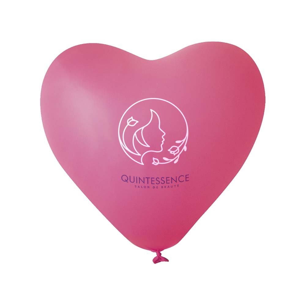 Ballon en forme de cœur - 85/95 CM Ø 33 CM / 11 INCH