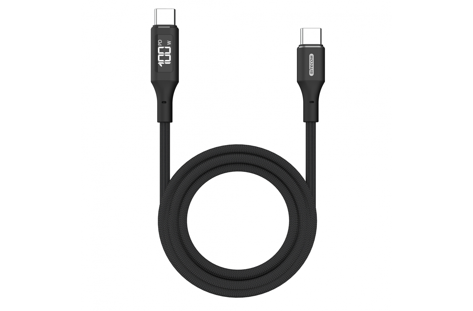 Sitecom CA-1005 USB-C auf USB-C Stromkabel mit LED-Anzeige - Oberwesel