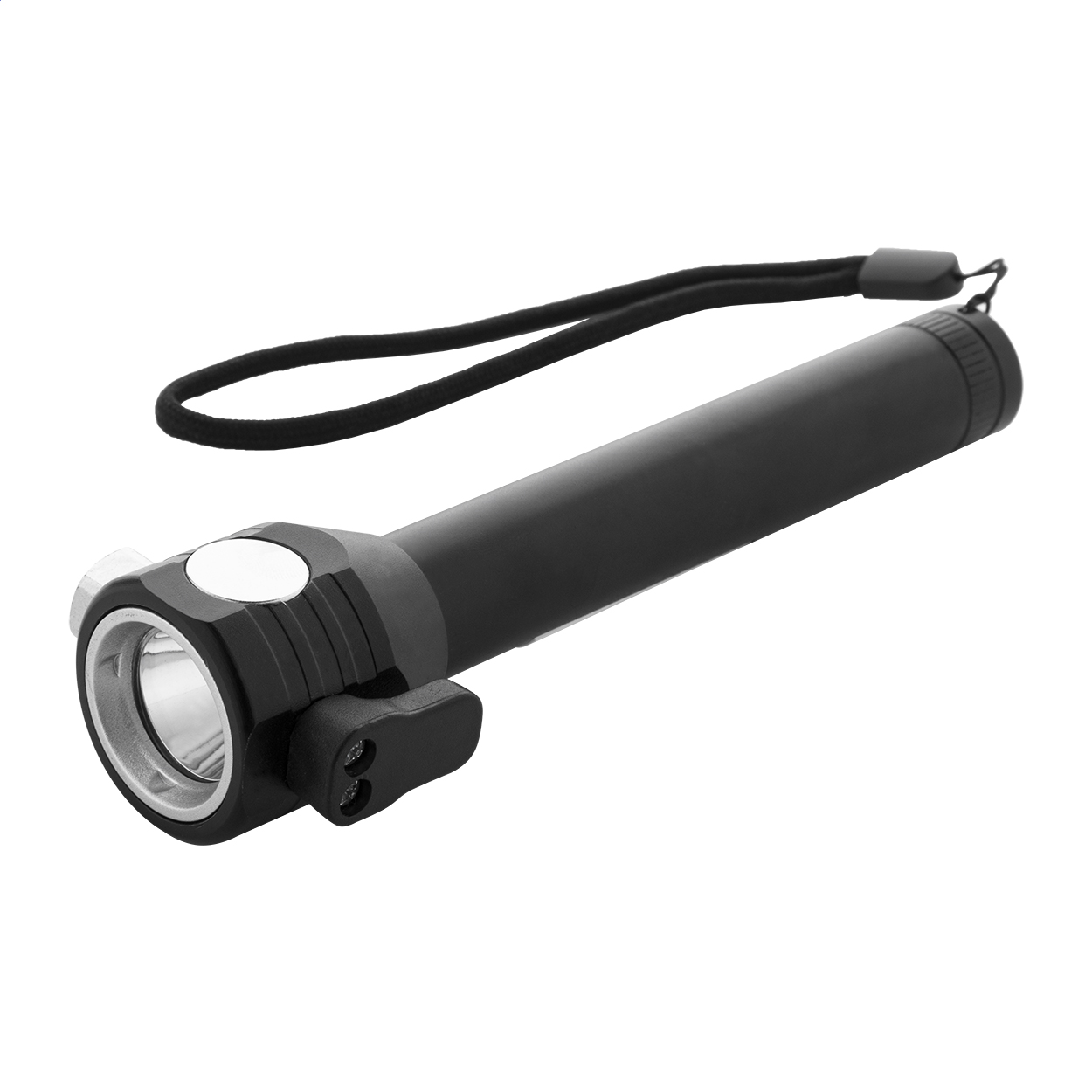 Hemmerg 3-in-1 Taschenlampe mit Nothammer und Gurtschneider, mit Logo