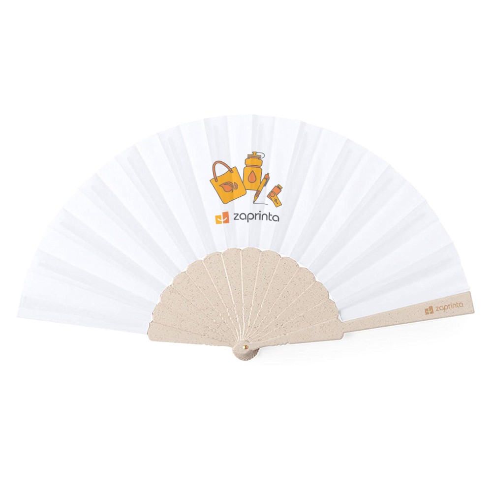 Éventail personnalisé présenté dans une boîte individuelle - Rose