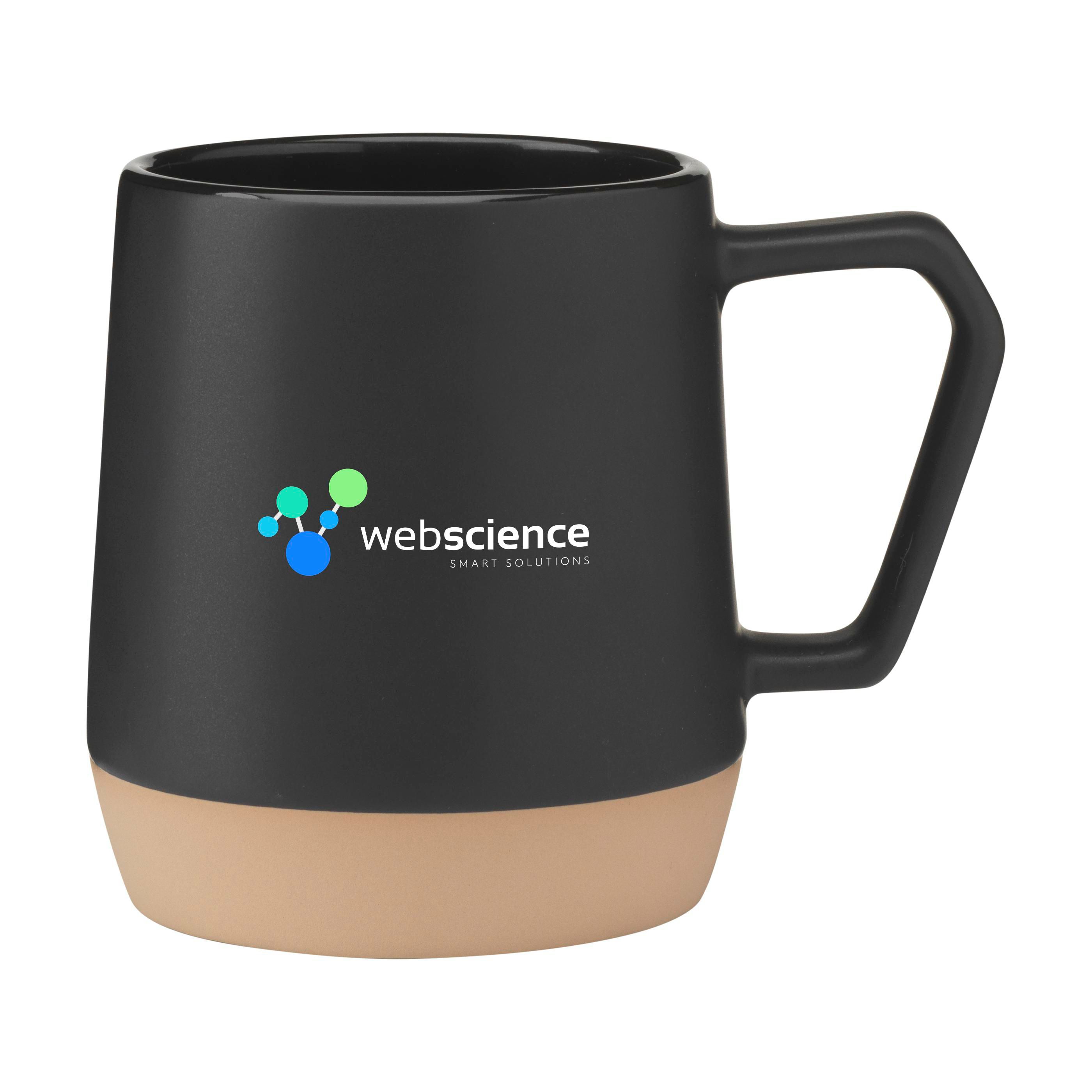 Nachhaltige Keramiktasse - Bensheim bedrucken mit Logo