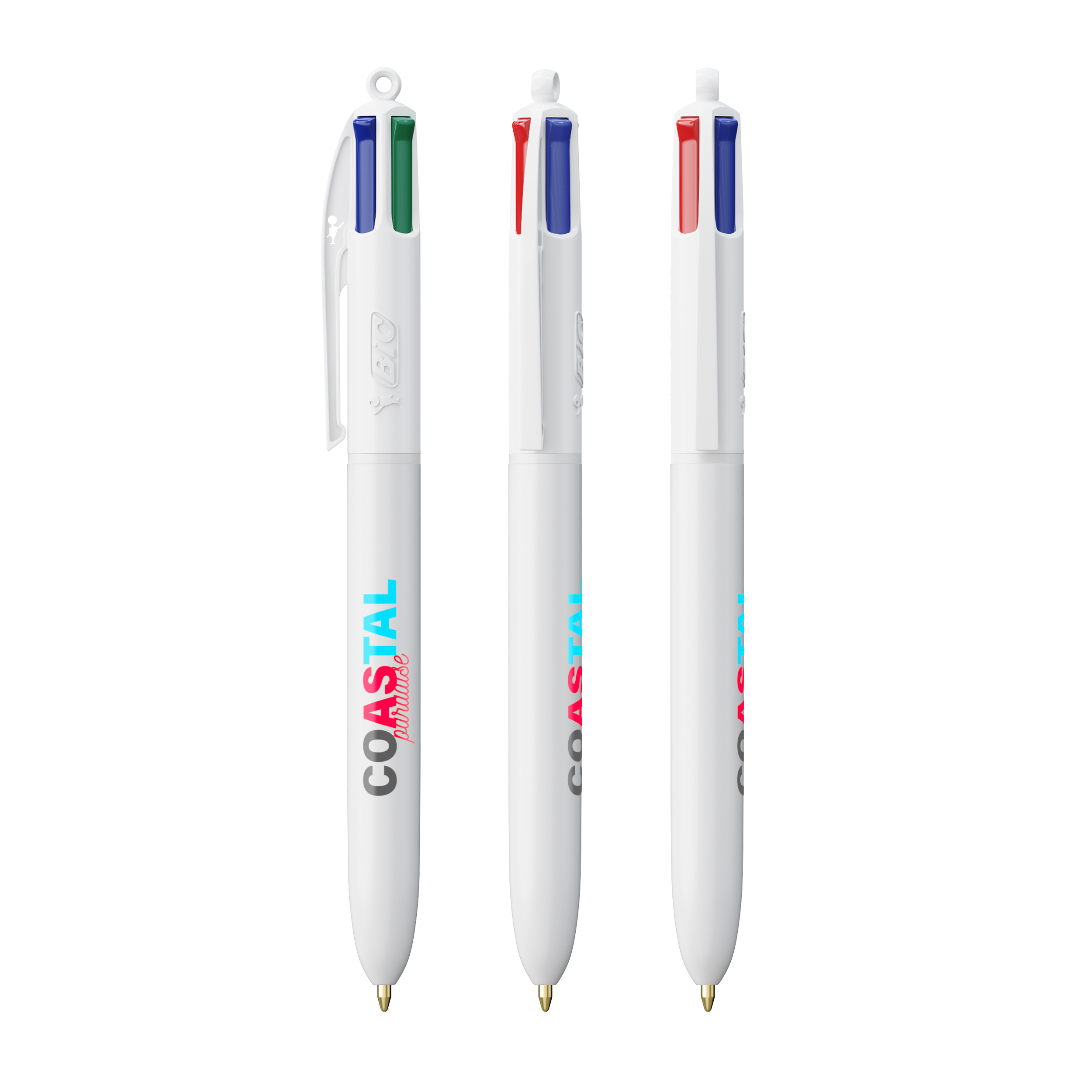 Le Stylo Écologique 4 Couleurs - Torteron imprimé avec logo