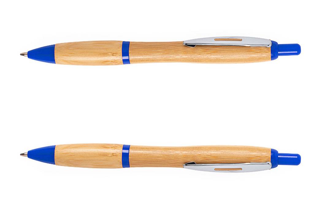Stylo personnalisé corps en bois de bambou - Sami
