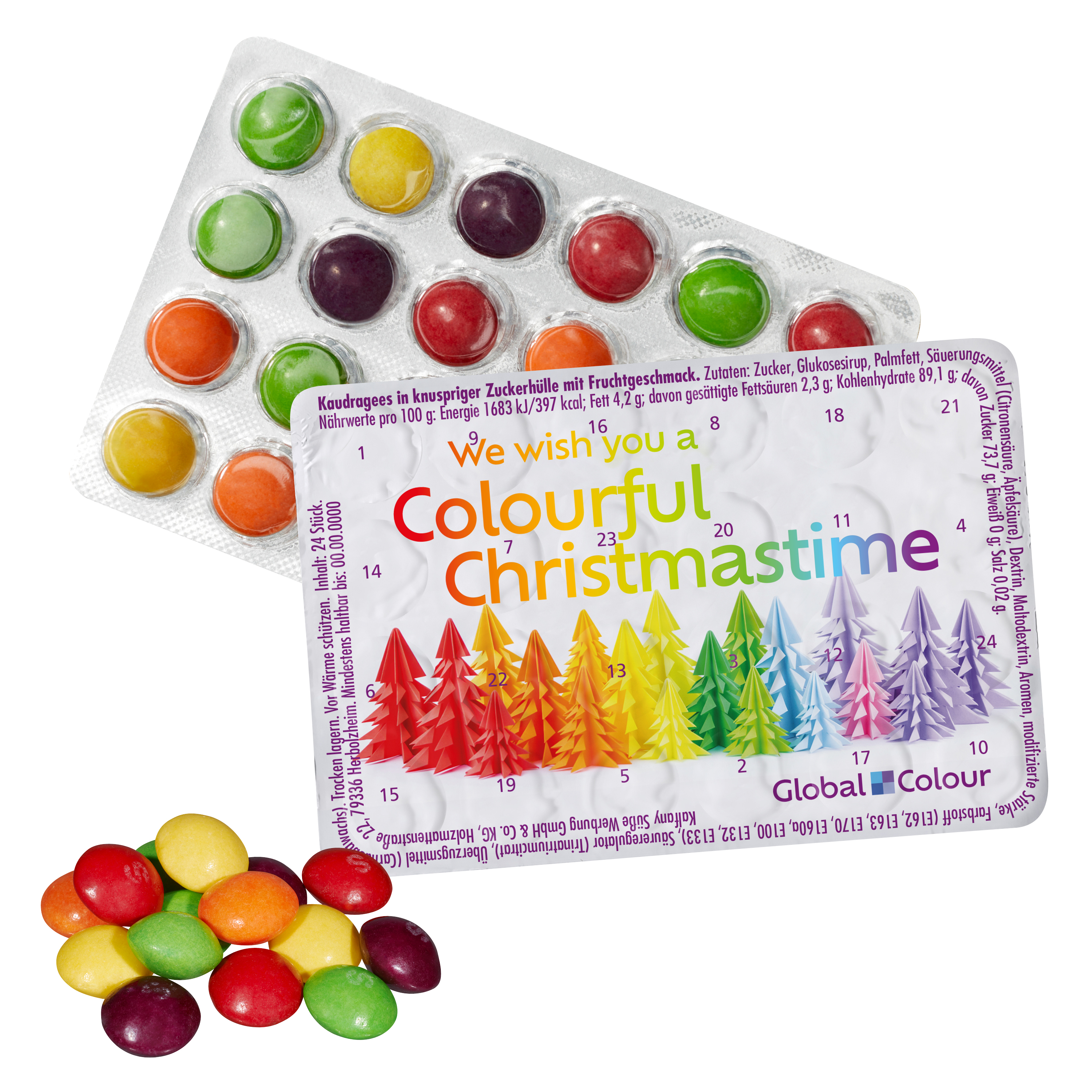 Winzigster Skittles Adventskalender - Müncheberg
