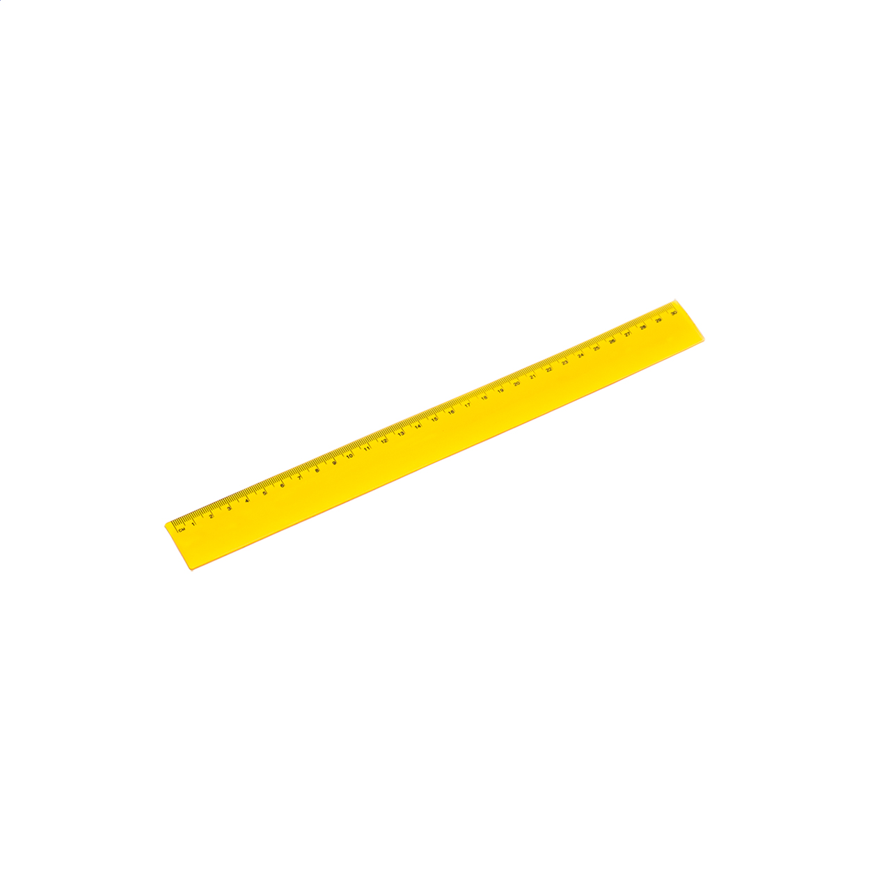 Règle flexible Fluxel personnalisée en plastique de 30 cm avec logo imprimé avec logo