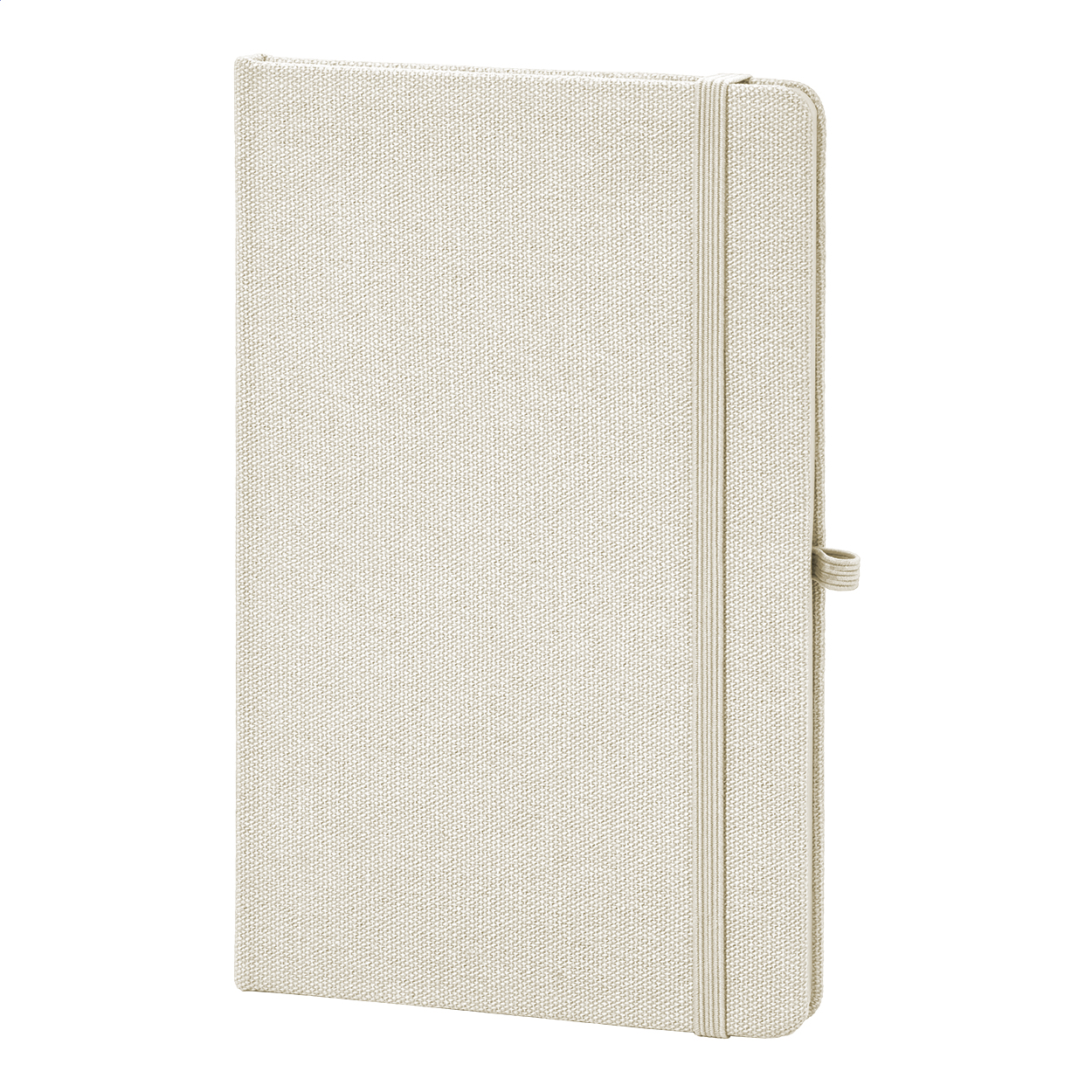 Carnet A5 Kapaas personnalisé avec couverture en coton recyclé imprimé avec logo