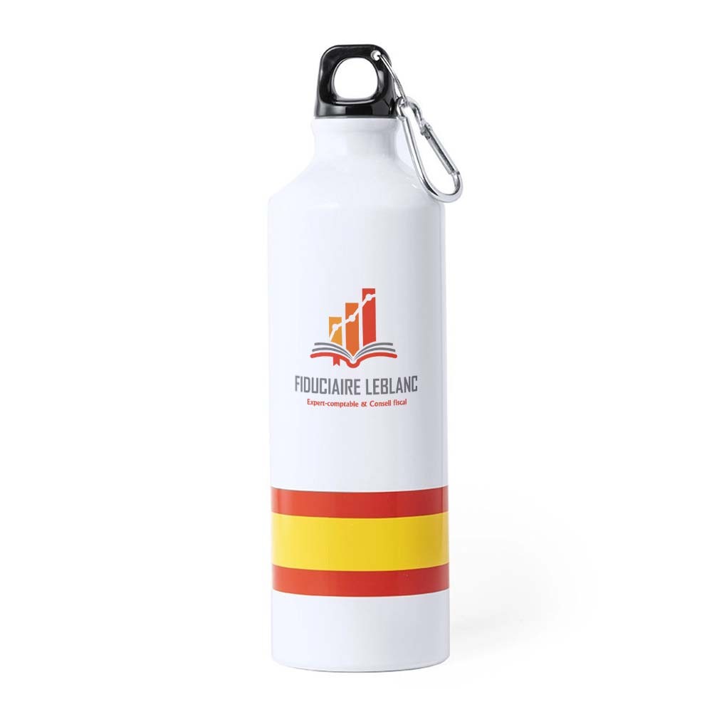 Bouteille d'eau en aluminium de conception espagnole - Castelldefels