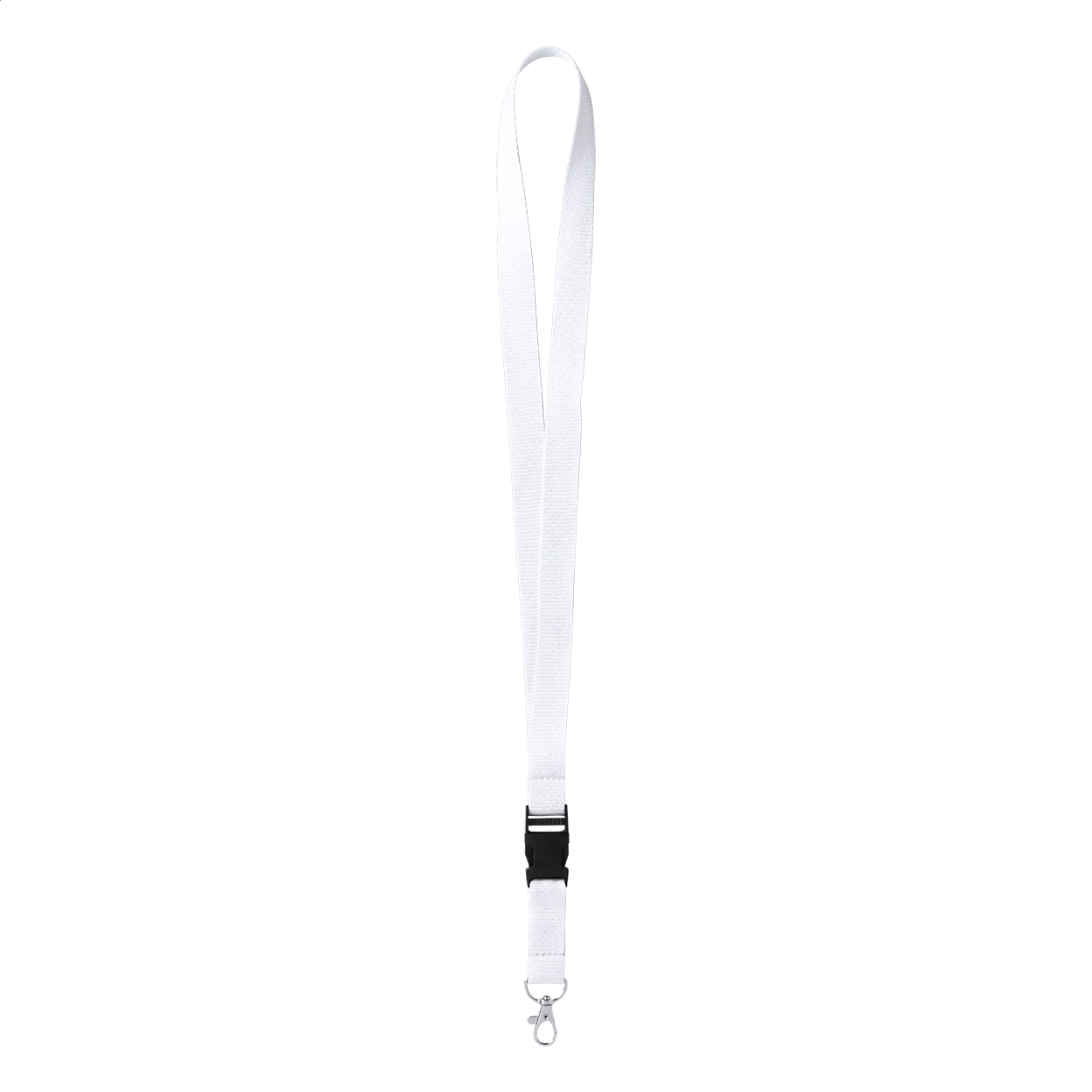 Devent Lanyard aus Polyester mit abnehmbarem Metallkarabiner, Logo