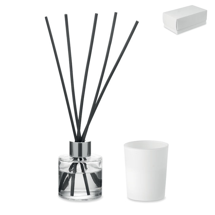 Vanille-Diffusor & Kerzenset