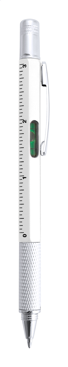 Stylo multifonction Fixpen personnalisé avec tournevis, niveau et règle