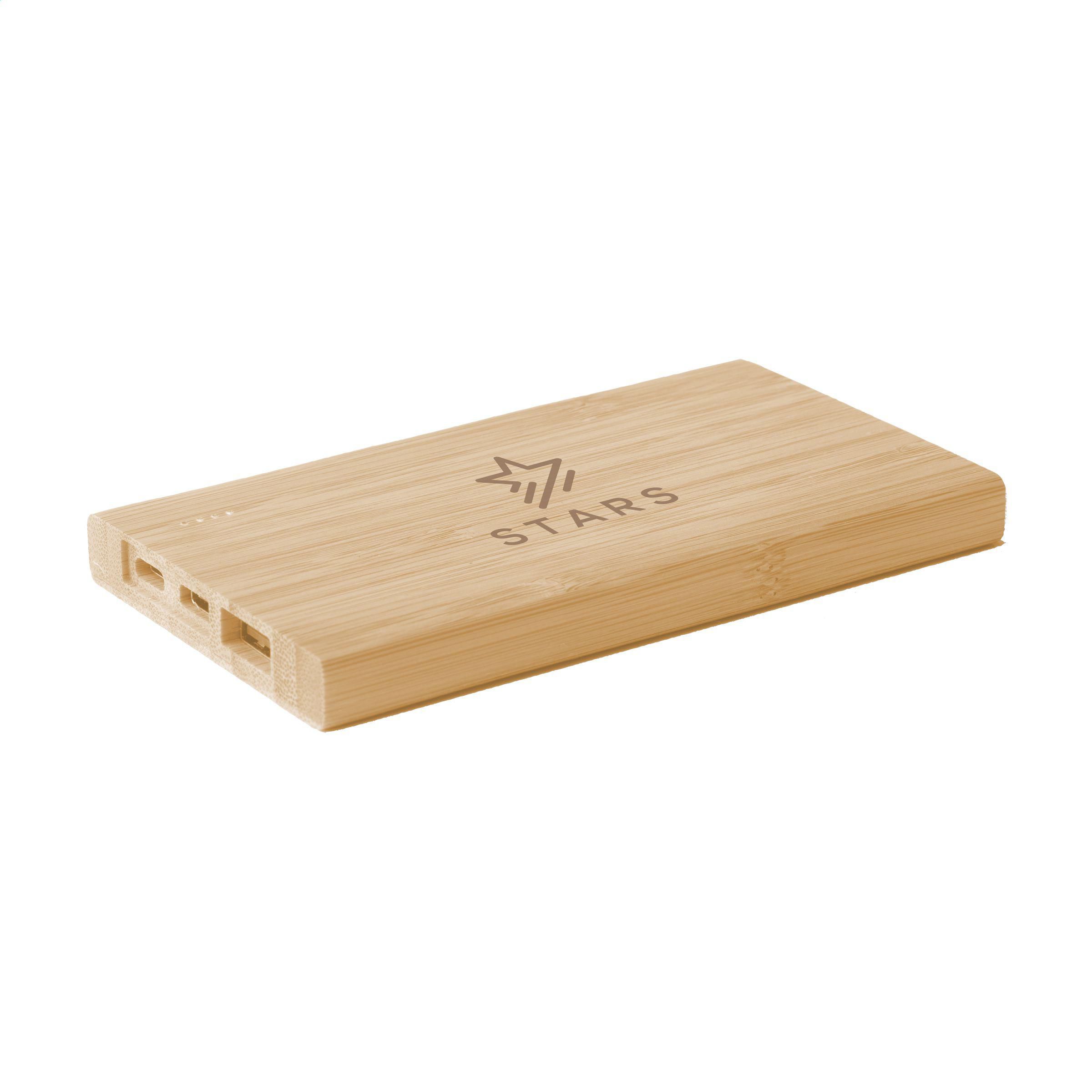 Batterie externe ECOBamboo 4 000 mAh