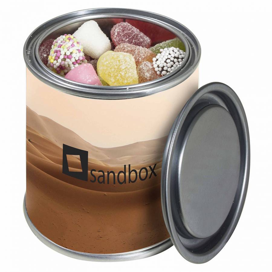 Boîte en métal avec bonbons 0,25 L