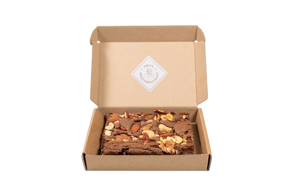 Briefkasten Brownie Halbschokolade Luxus - Hirschau