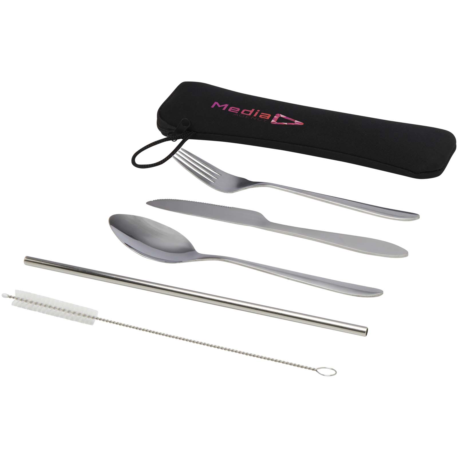 Ensemble de couverts en acier inoxydable de 5 pièces Sheen