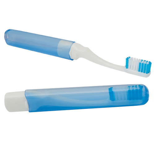 Brosse à dents Pliante Bicolore - Fontaines