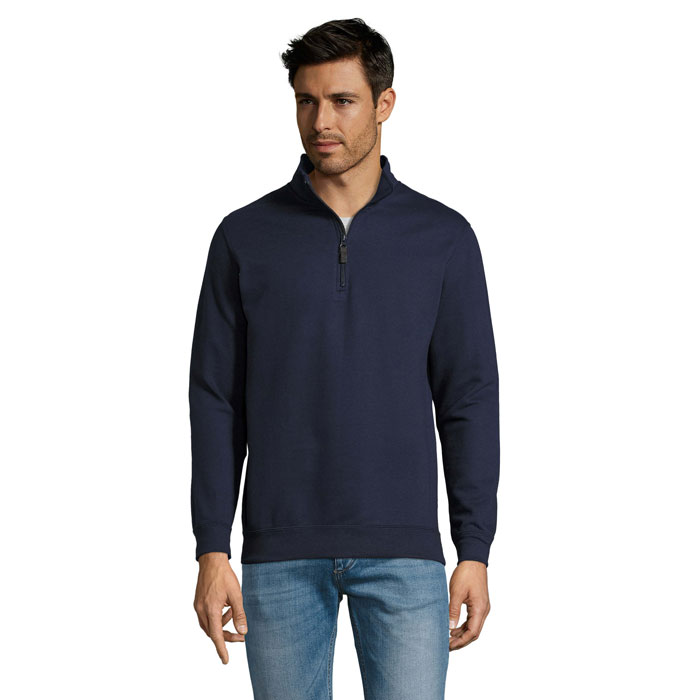 Pull à col zippé pour homme - Saint-Dézéry
