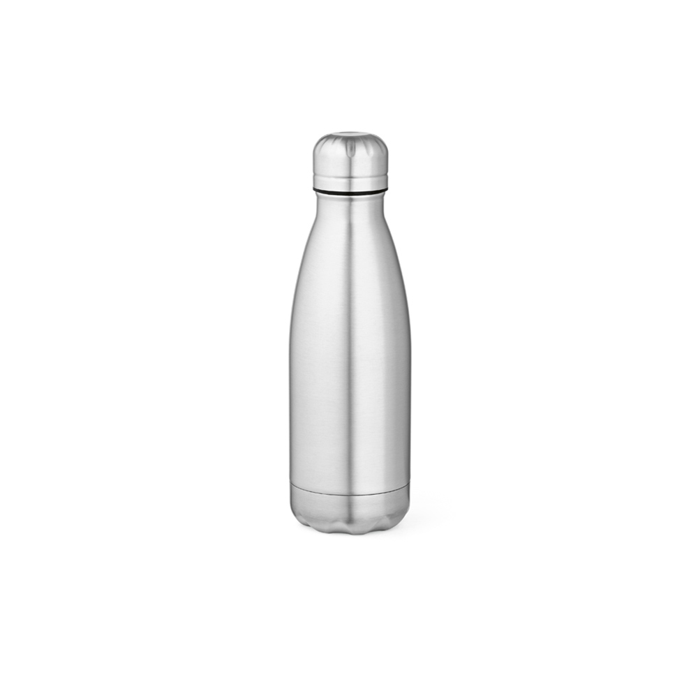Glänzende Recyclingflasche 430 ml Edelstahl - St. Georgen im Schwarzwald