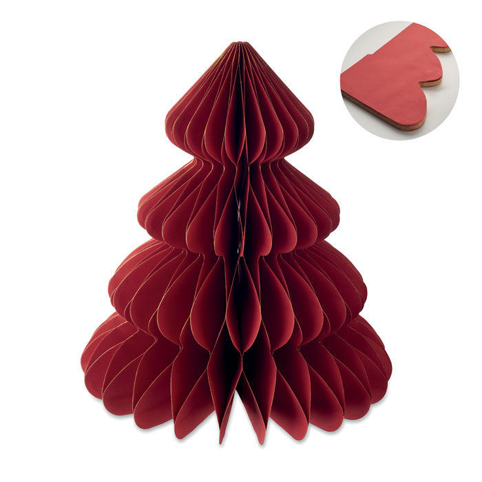 Décoration d'arbre de Noël en papier pliable - Nontron