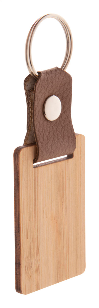 Bambus Schlüsselanhänger Quadrat - Unterschleißheim