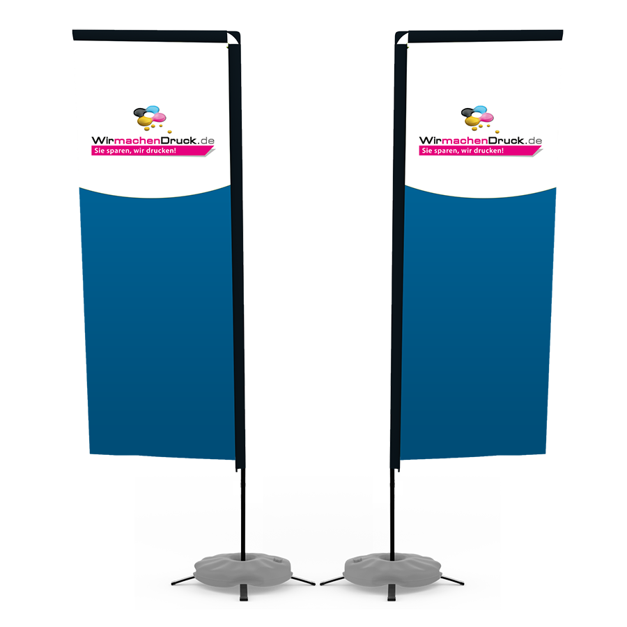 Drapeau de Plage Carré Premium - Vitrac-Saint-Vincent bedrukken met logo