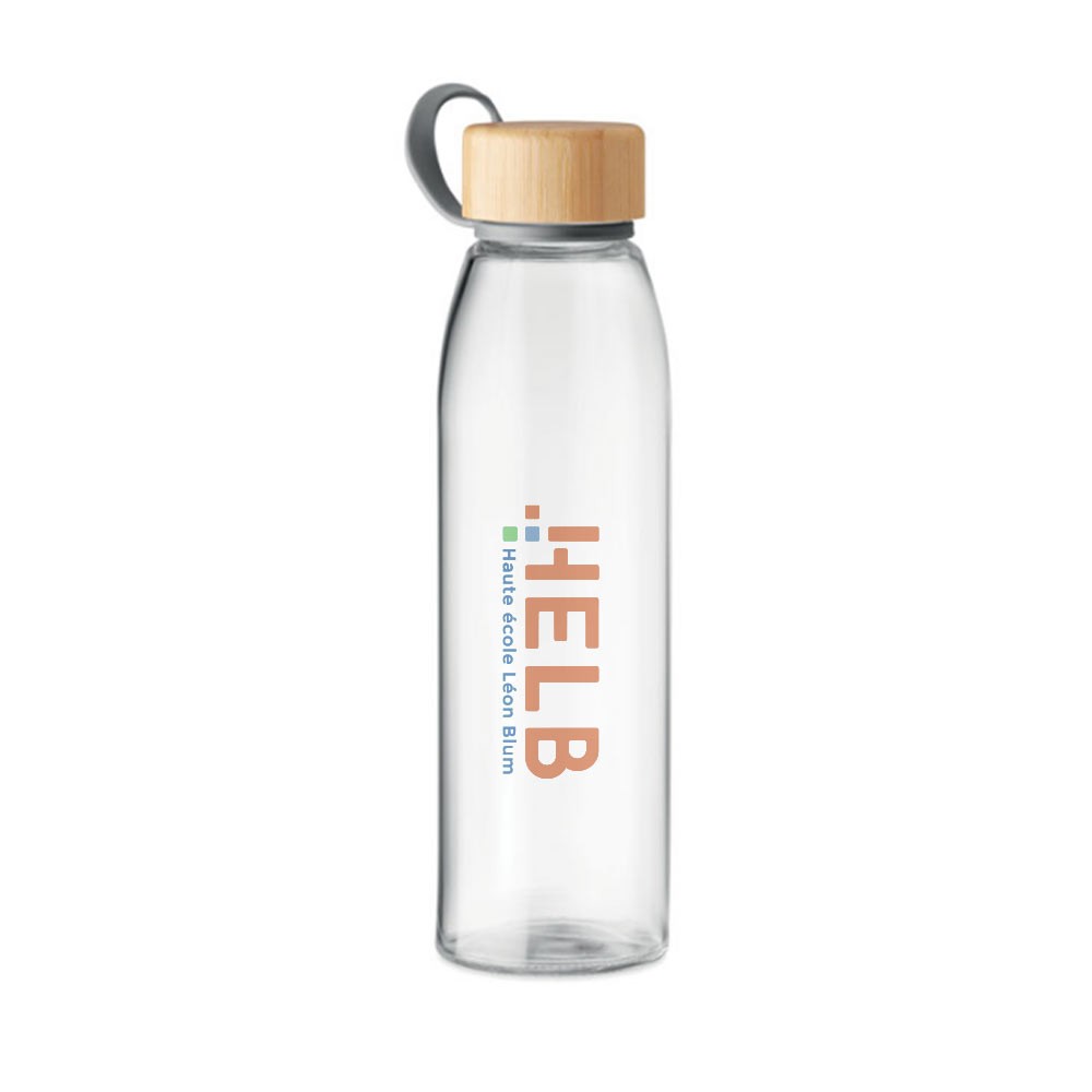 Bouteille en verre personnalisable - Elsa