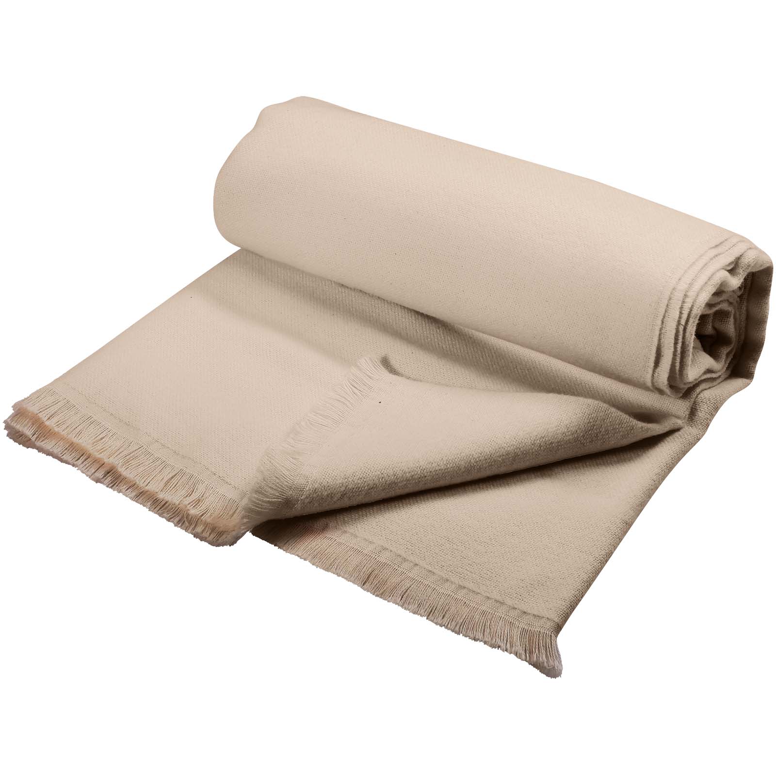 Plaid Citizen Green Axel personnalisé en coton biologique, 130 × 140 cm