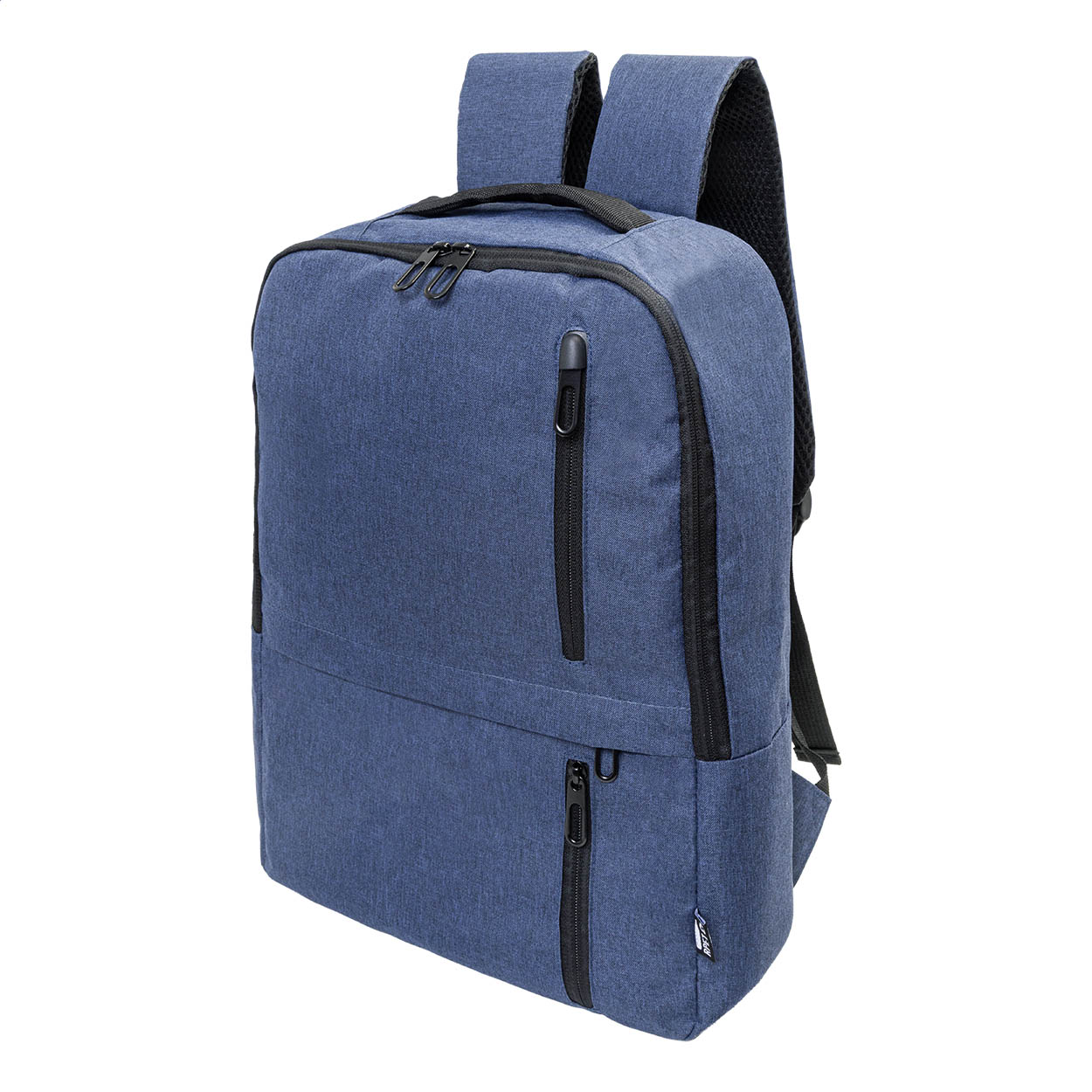 Sac à dos Lauder personnalisé en RPET 600D, ordinateur 15" et tablette imprimé avec logo