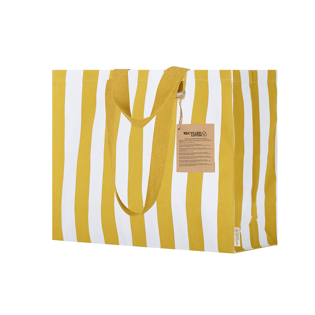 Sac Rayé Réutilisable - Montastruc-la-Conseillère imprimé avec logo