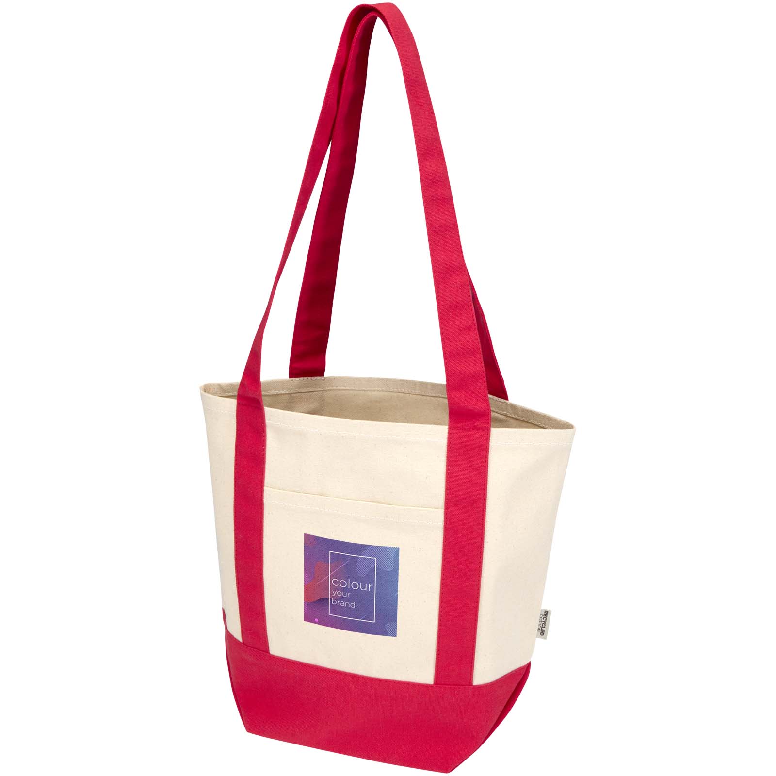 Sac Mini Coton Recyclé Écologique - Le Teilleul imprimé avec logo