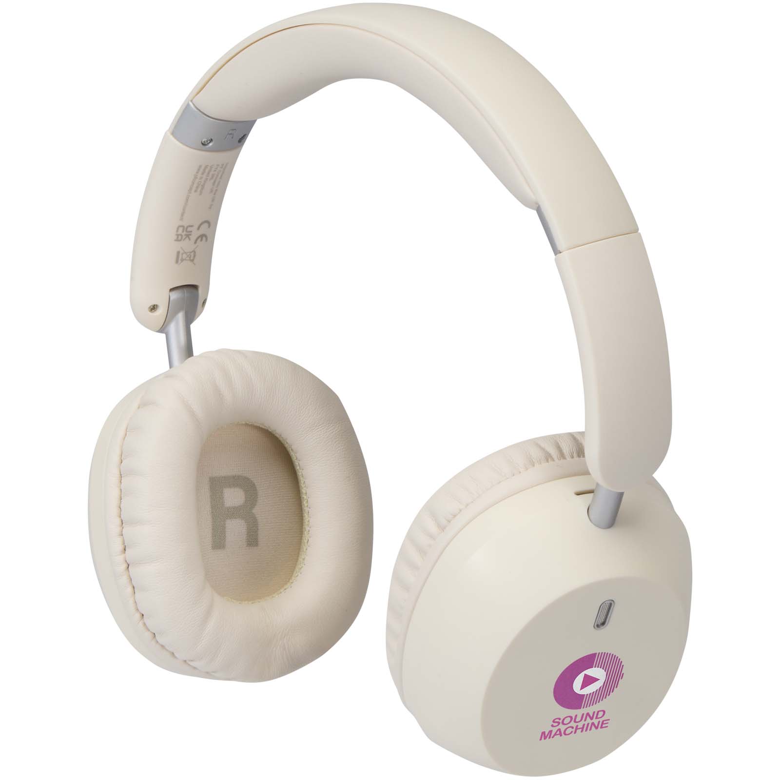 Écouteurs Circum-auriculaires Pliables en Plastique Recyclé avec ANC et ENC - Bozel