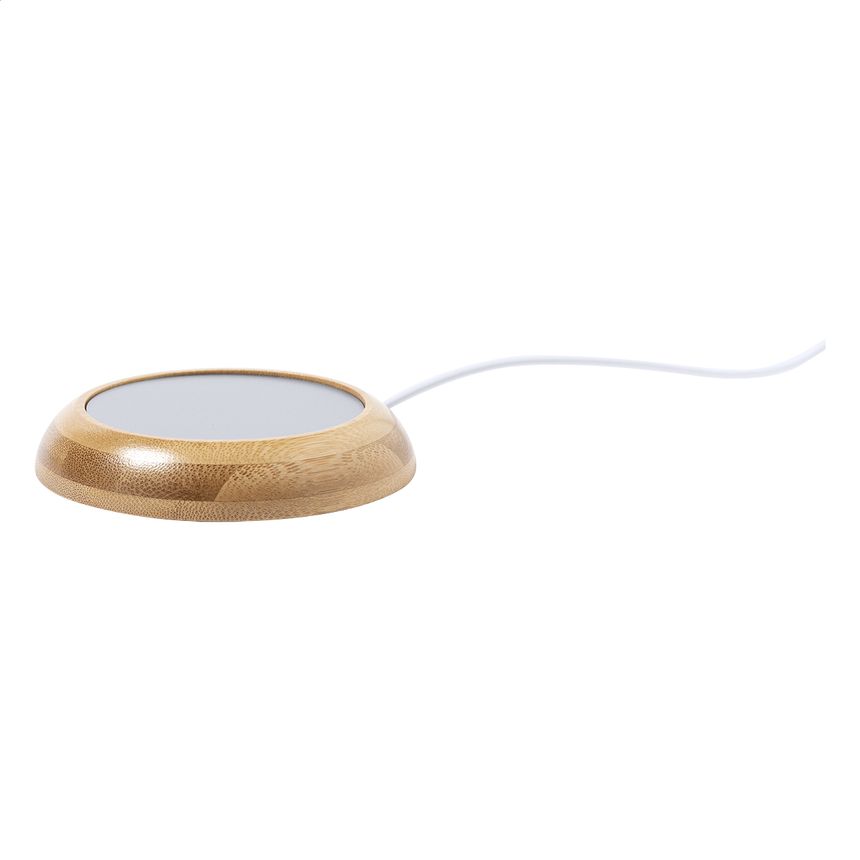 Chauffe-tasse USB Keemun personnalisé en bambou avec câble USB
