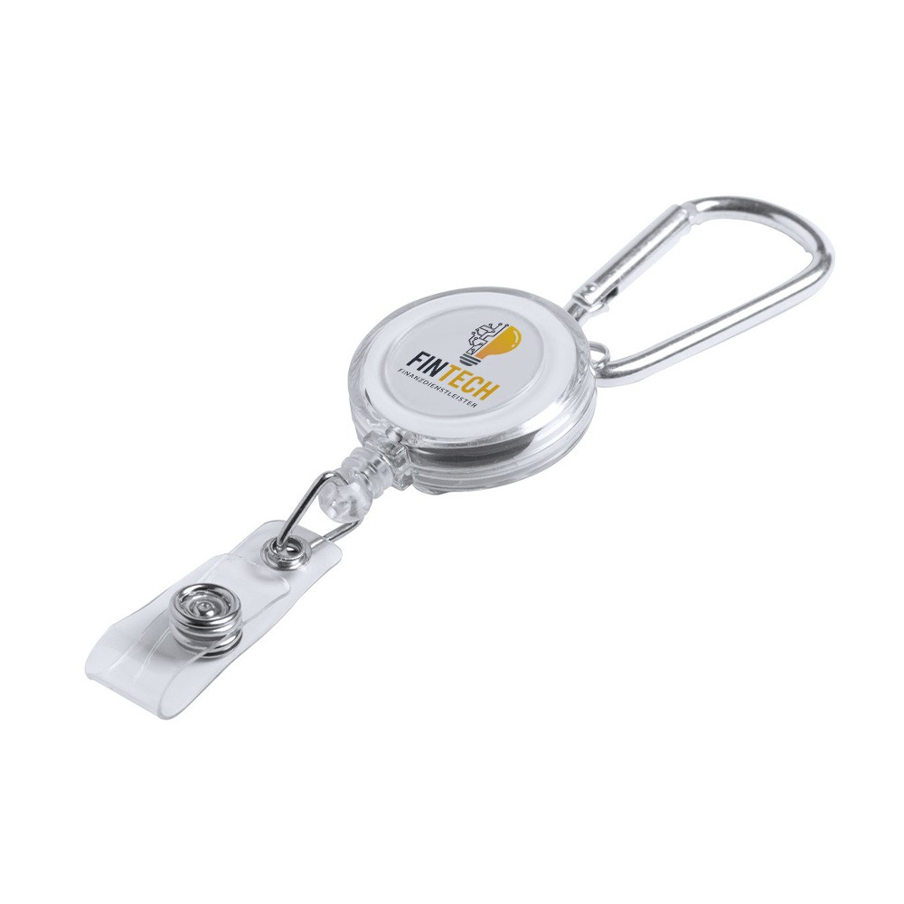 Porte-badge personnalisé rétractable avec clip – Marley