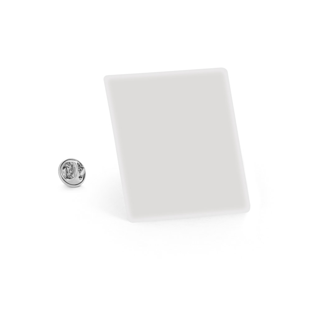 Badge flexible bombé carré Doming 7 personnalisé, 25 mm