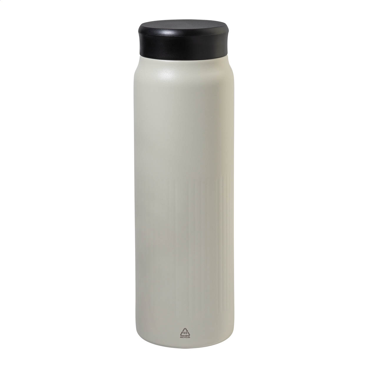 Bouteille isotherme Nuptse personnalisée en inox recyclé, 600 ml