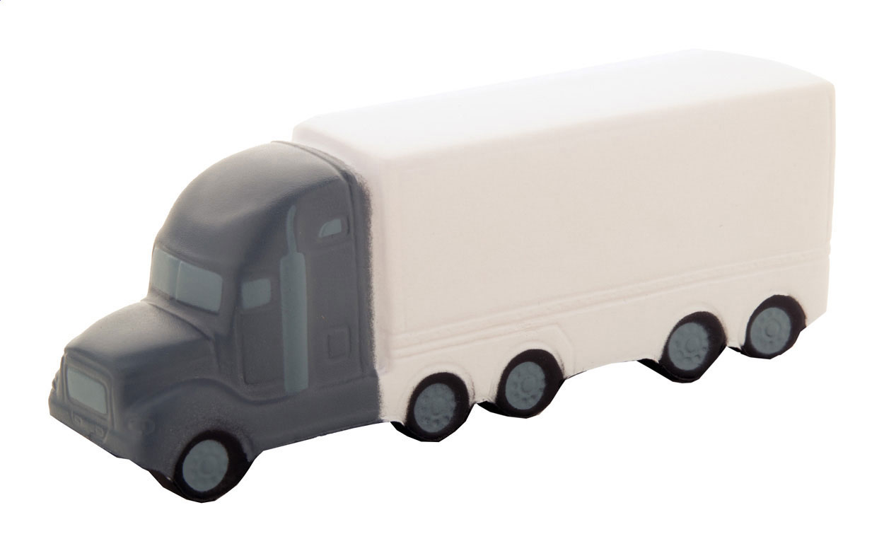 LKW-förmiger Antistressball - Stollberg/Erzgeb. bedruckt als Werbeartikel LKW-förmiger Antistressball - Stollberg/Erzgeb. bedrucken mit Logo