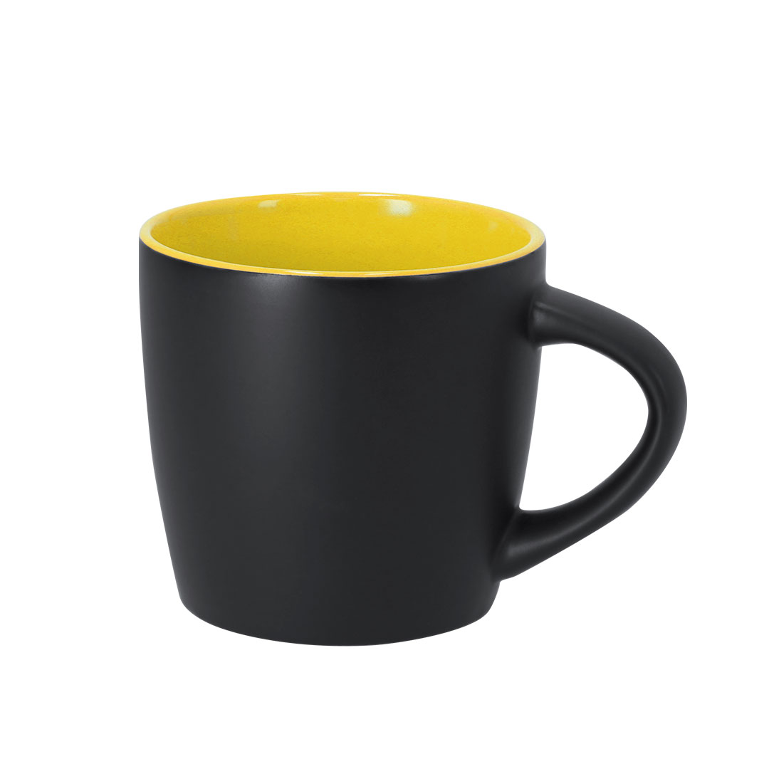 Tasse Élégance Noir - Le Rheu imprimé avec logo