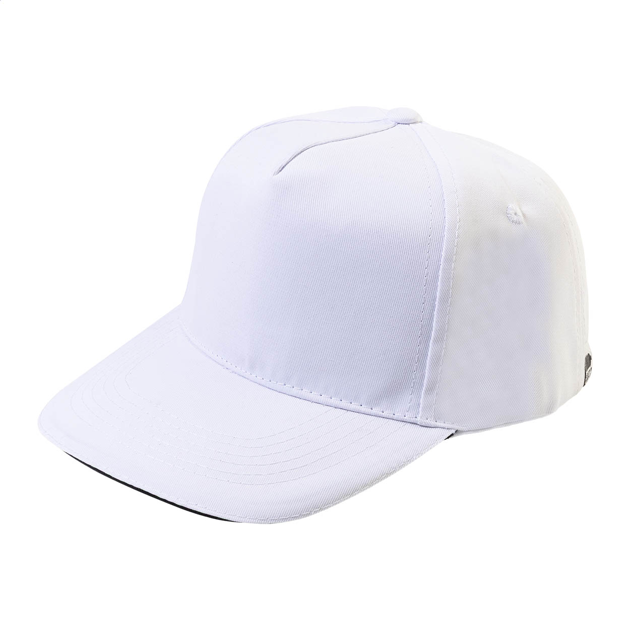 Casquette de baseball Aaron personnalisée en polyester RPET, 5 panneaux imprimé avec logo