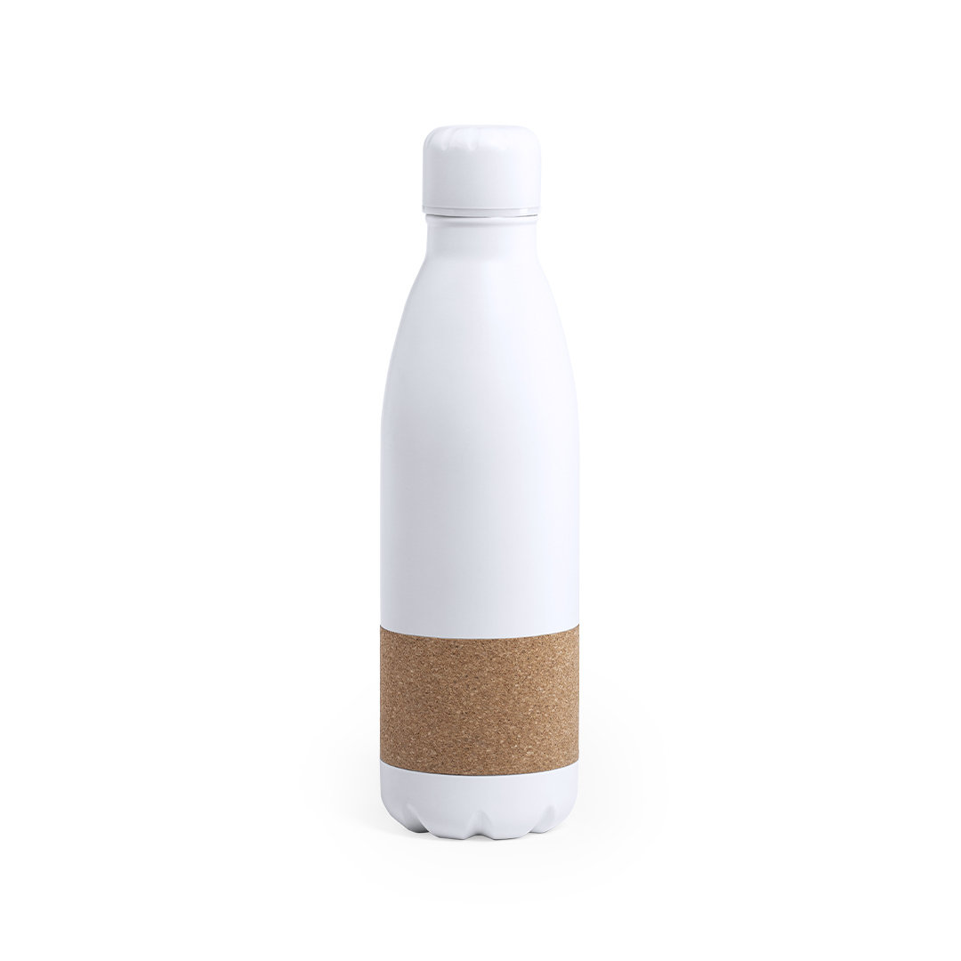 Bouteille personnalisée en inox & liège 750ml - Xavier