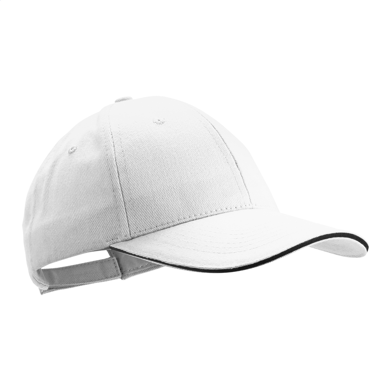 Casquette de baseball Rivera personnalisée en coton brossé, 6 panneaux imprimé avec logo