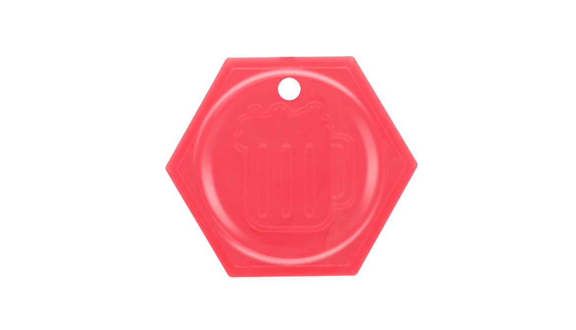 Gravierte Plastikmünzen mit Stanzmotiv - Volkmarsen