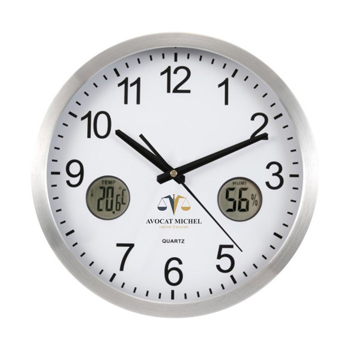Horloge murale personnalisée - | Zaprinta Luxembourg Horloge murale personnalisée - | Zaprinta Luxembourg