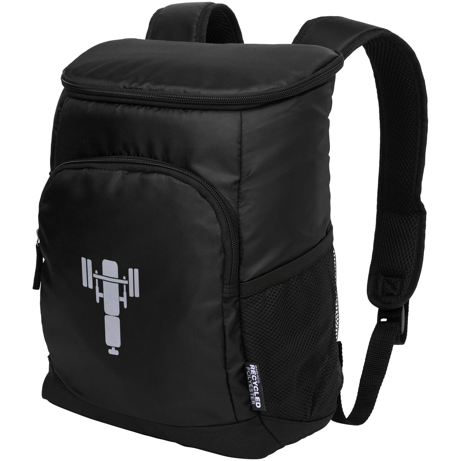 Kühlrucksack aus recyceltem Polyester für 18 Dosen - Uetersen