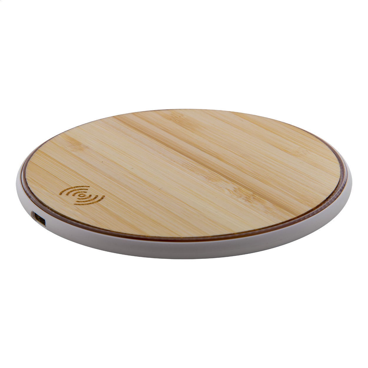 Drahtlose Ladeplatte Bambus - Volkmarsen